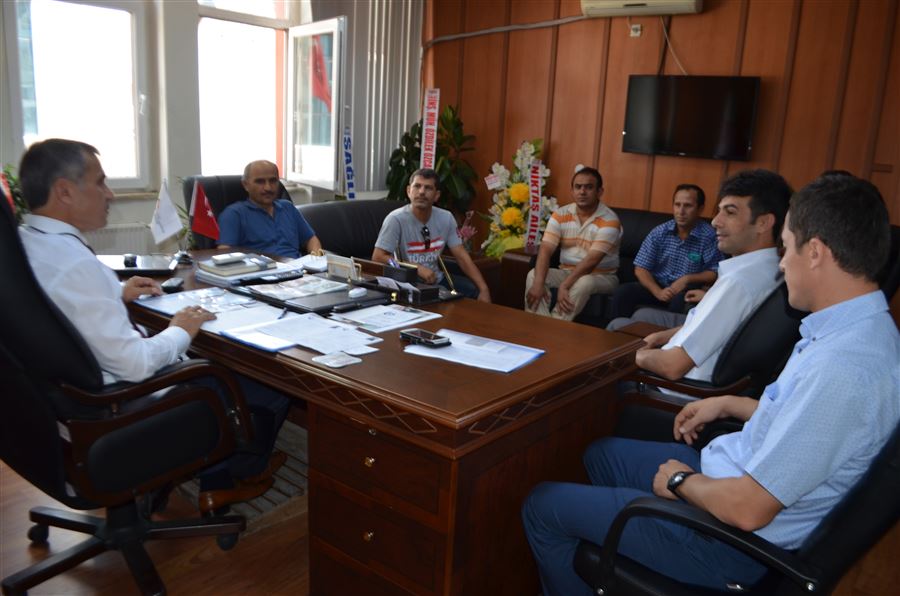  YURT-AYDER Yönetim Kurulu İl Müdürümüz Mahmut ÖZDEMİR'i Ziyaret Etti